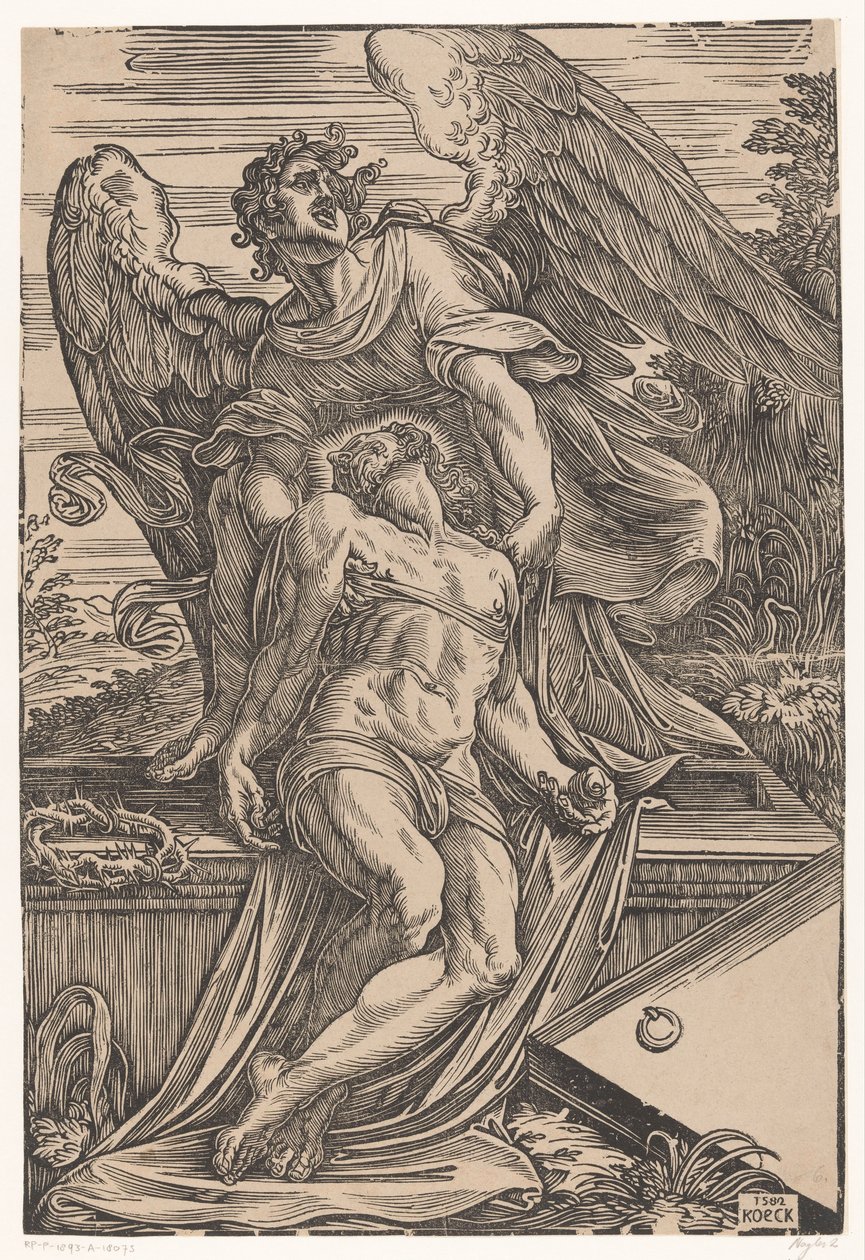 Anjo com o corpo de Cristo de Giuseppe Scolari