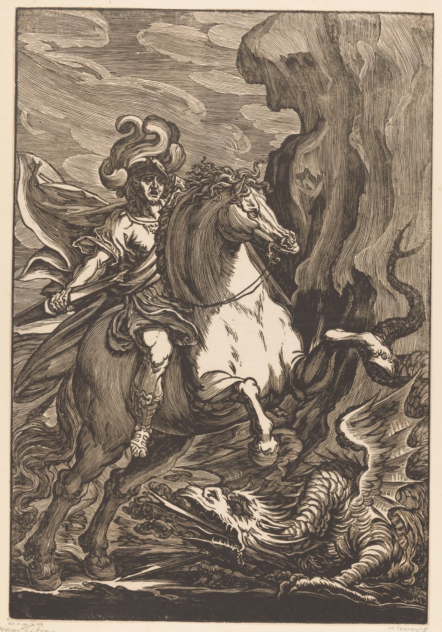 São Jorge e o dragão de Giuseppe Scolari