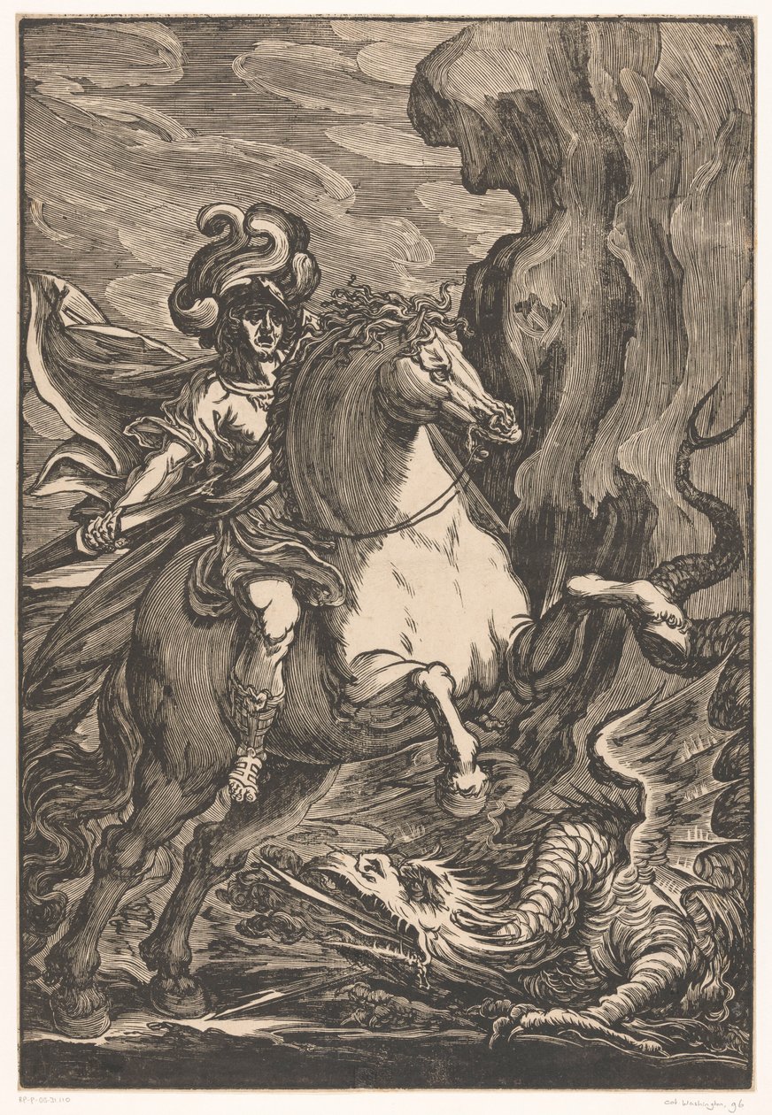 São Jorge e o dragão de Giuseppe Scolari