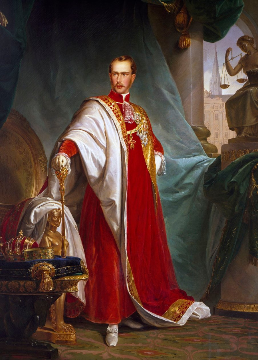 Italiano: Retrato de Francisco José, Imperador da Áustria Retrato de Francisco José, Imperador da Áustria de Giuseppe Sogni