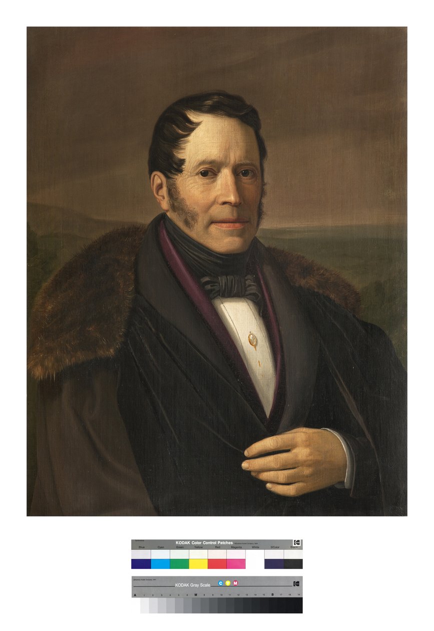 Retrato de Giorgio Guglielmo Sartorio de Giuseppe Tominz