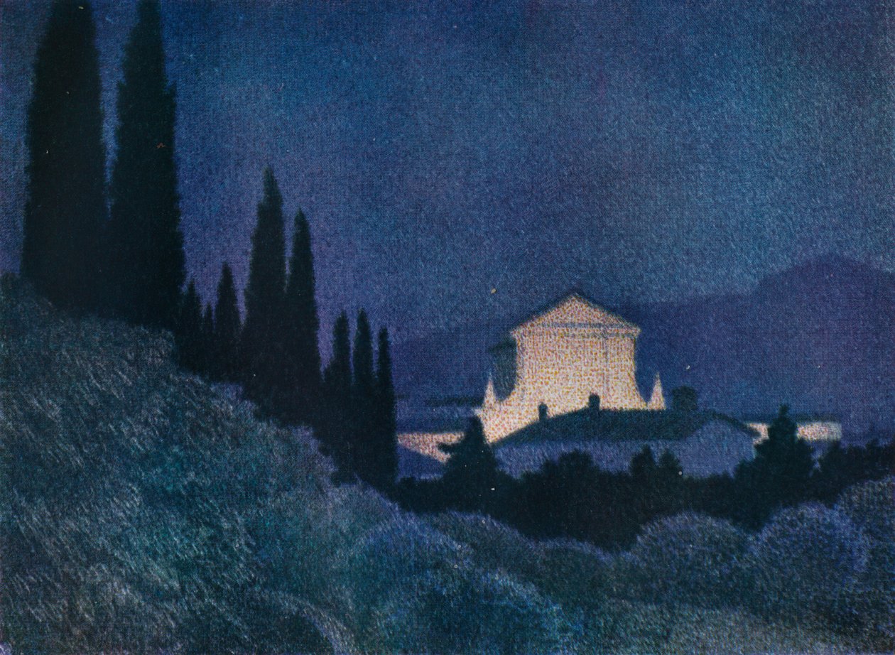 Noite festiva, c1930 1934 de Giuseppe Ugonia