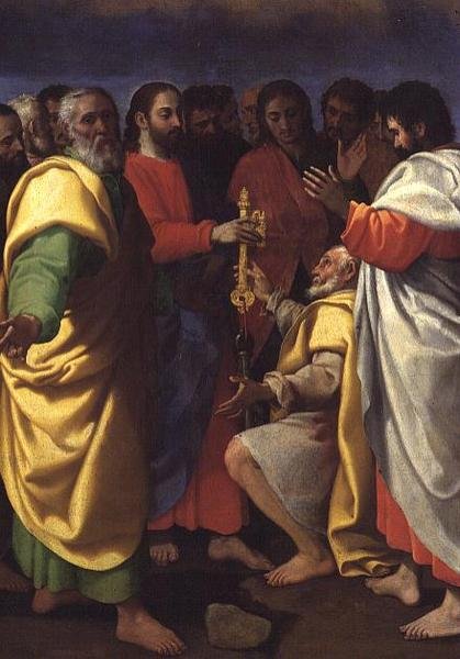 A Cobrança de Cristo a São Pedro de Giuseppe Vermiglio