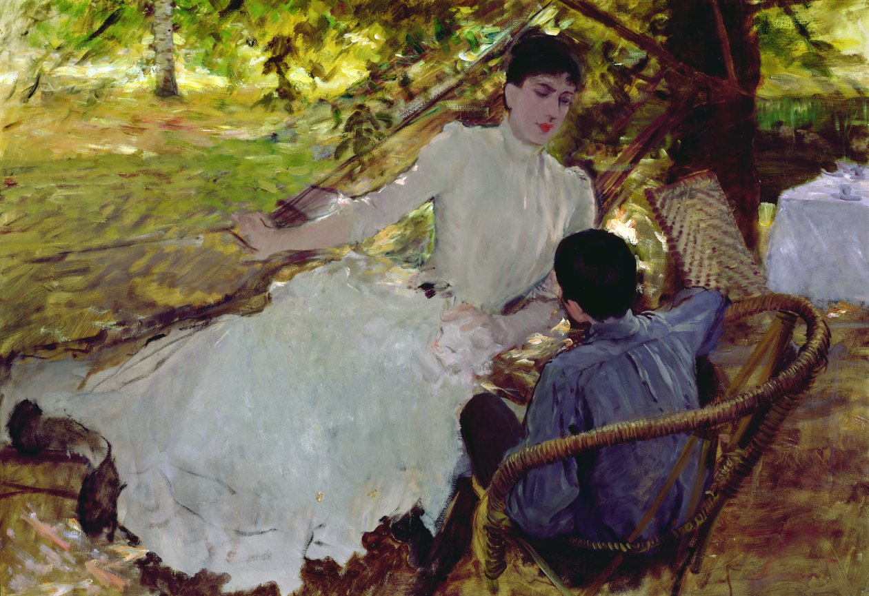 Na Rede II, 1884 de Giuseppe de Nittis