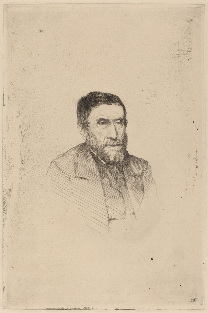 Retrato de um homem de Giuseppe de Nittis