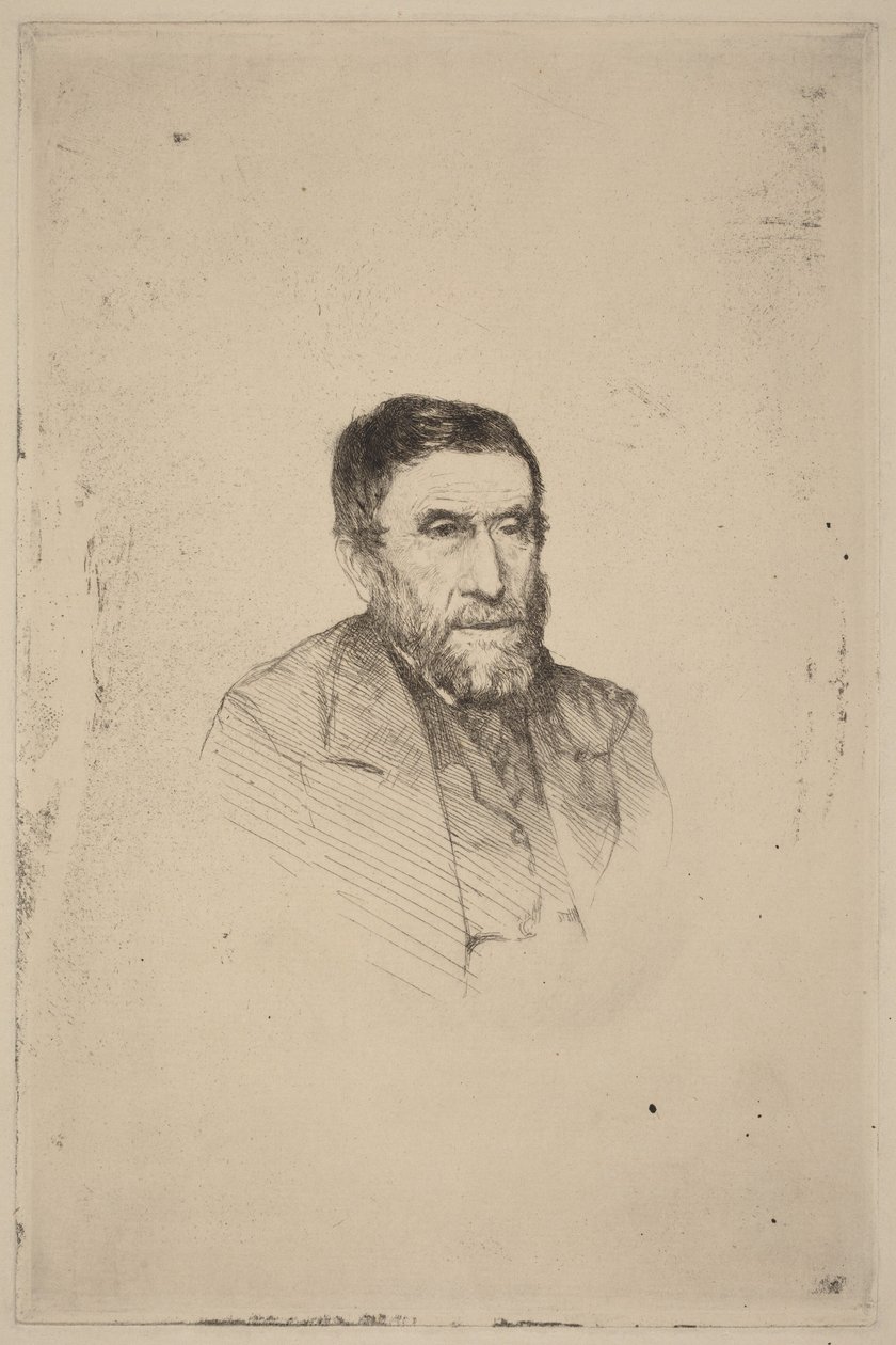 Retrato de um homem de Giuseppe de Nittis