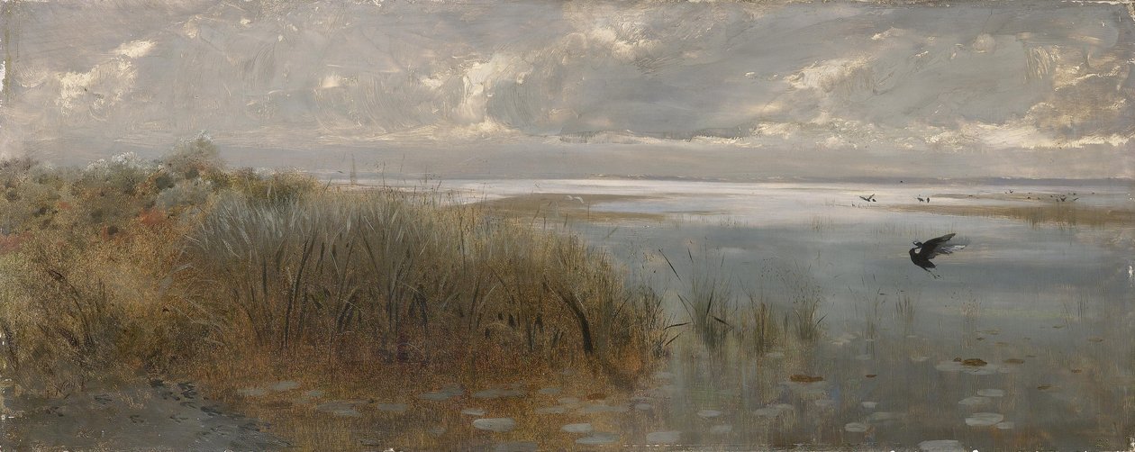 Paisagem marítima nos arredores de Nápoles de Giuseppe de Nittis