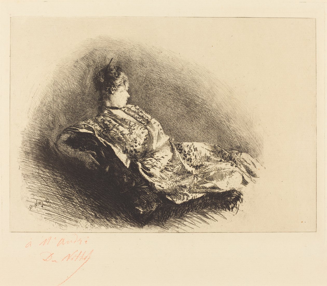 A Dançarina Holoke-GO-Zen de Giuseppe de Nittis