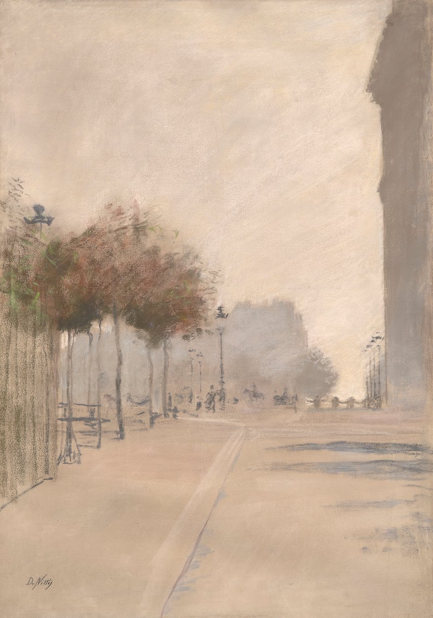 Vista de Paris de Giuseppe de Nittis