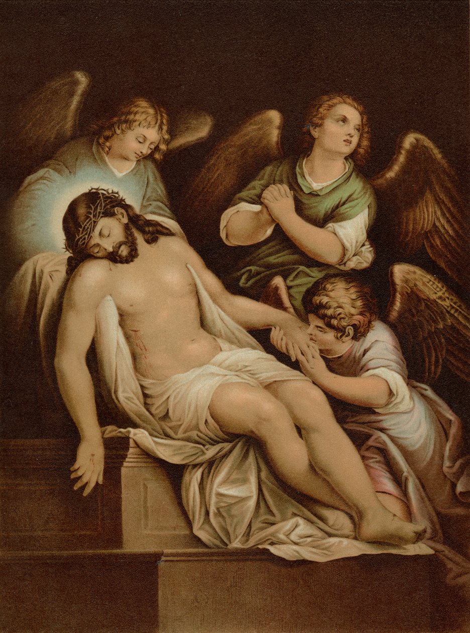 O sepultamento de Cristo de Giuseppe della Porta Salviati