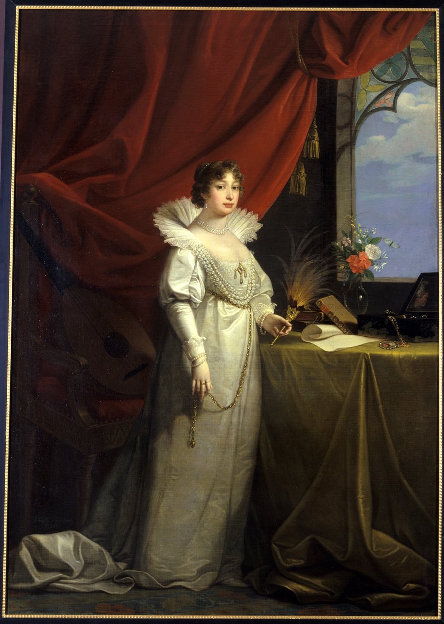 Caroline Amalie, Duquesa de Saxe-Gotha-Altenburg, 1805 de Giuseppe or Josef Grassi