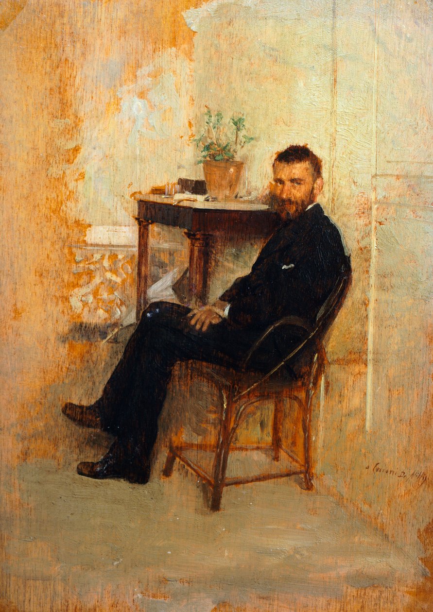 Do alto do ônibus, por Giuseppe de Nittis (1846-1884) de Giuseppe or Joseph de Nittis