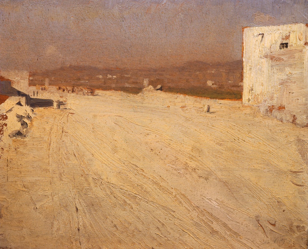 Paisagem ao sol de Giuseppe or Joseph de Nittis