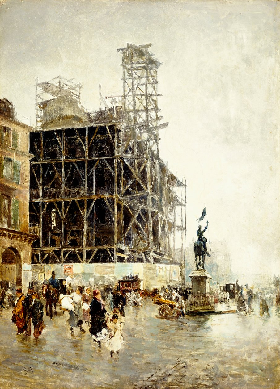 Place de Pyramides, de Giuseppe or Joseph de Nittis