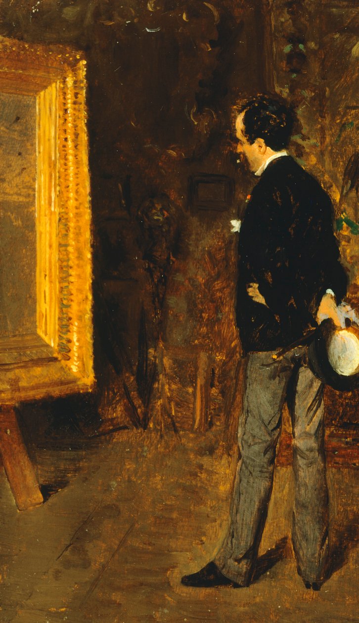 Retrato do jornalista Martino Cafiero, de Giuseppe de Nittis de Giuseppe or Joseph de Nittis