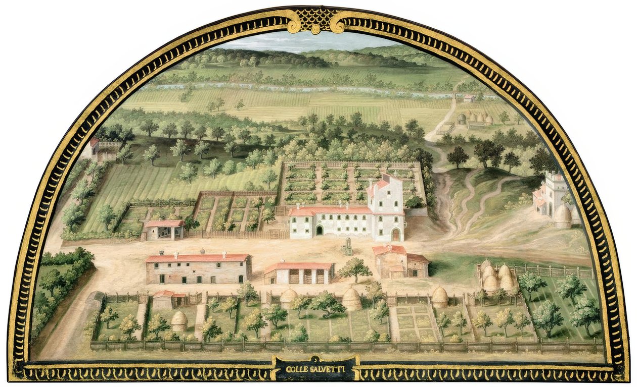 Medici Villa de Collesalvetti de Giusto Utens