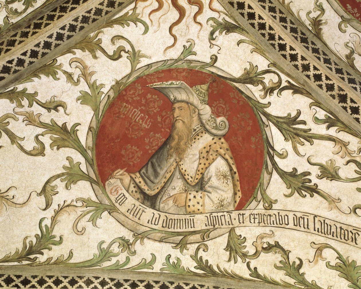 O Profeta Micah, da Loggia d "Anunciação, 1451 de Giusto dAllamagna