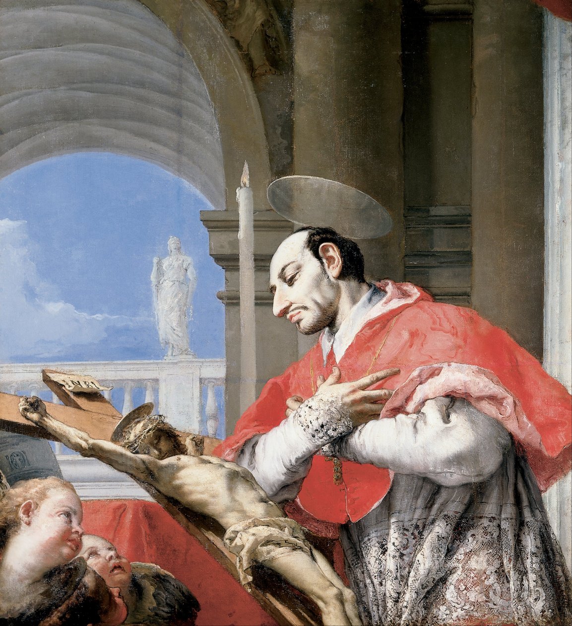 São Carlos Borromeo de Giovanni Battista Tiepolo