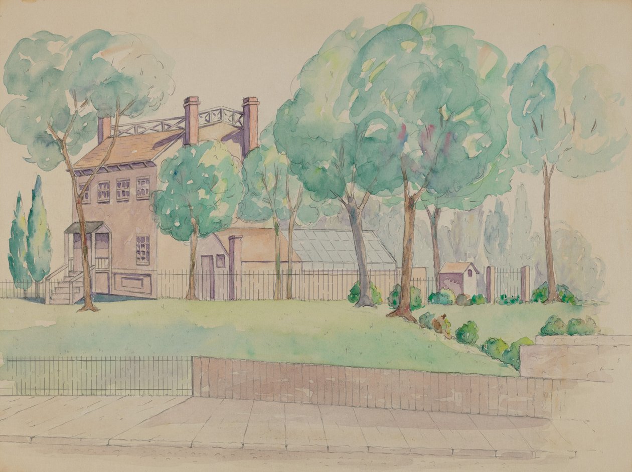 Cargle Estate, c. 1936. de Gladys Cook