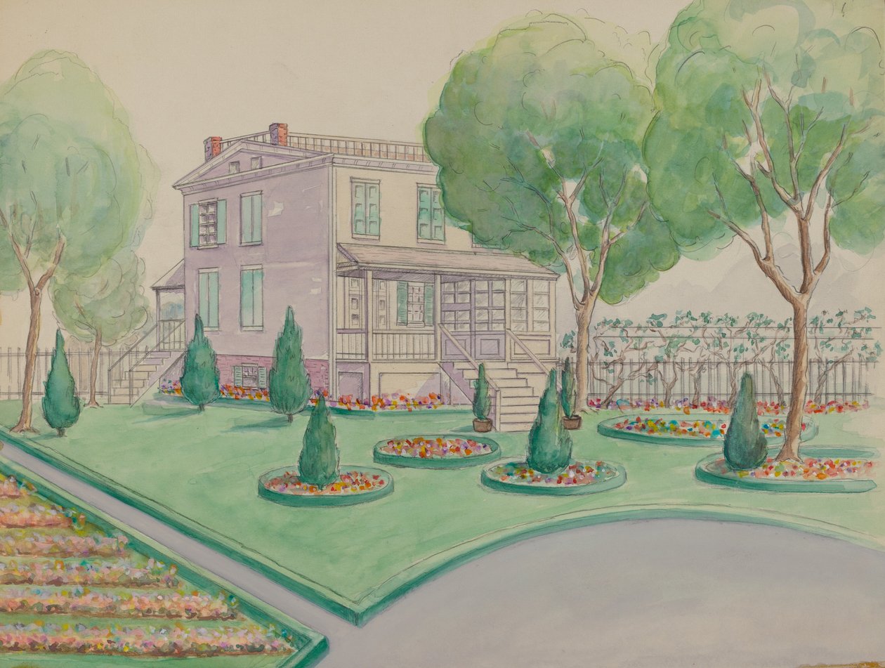 Caster Estate, c. 1936. de Gladys Cook