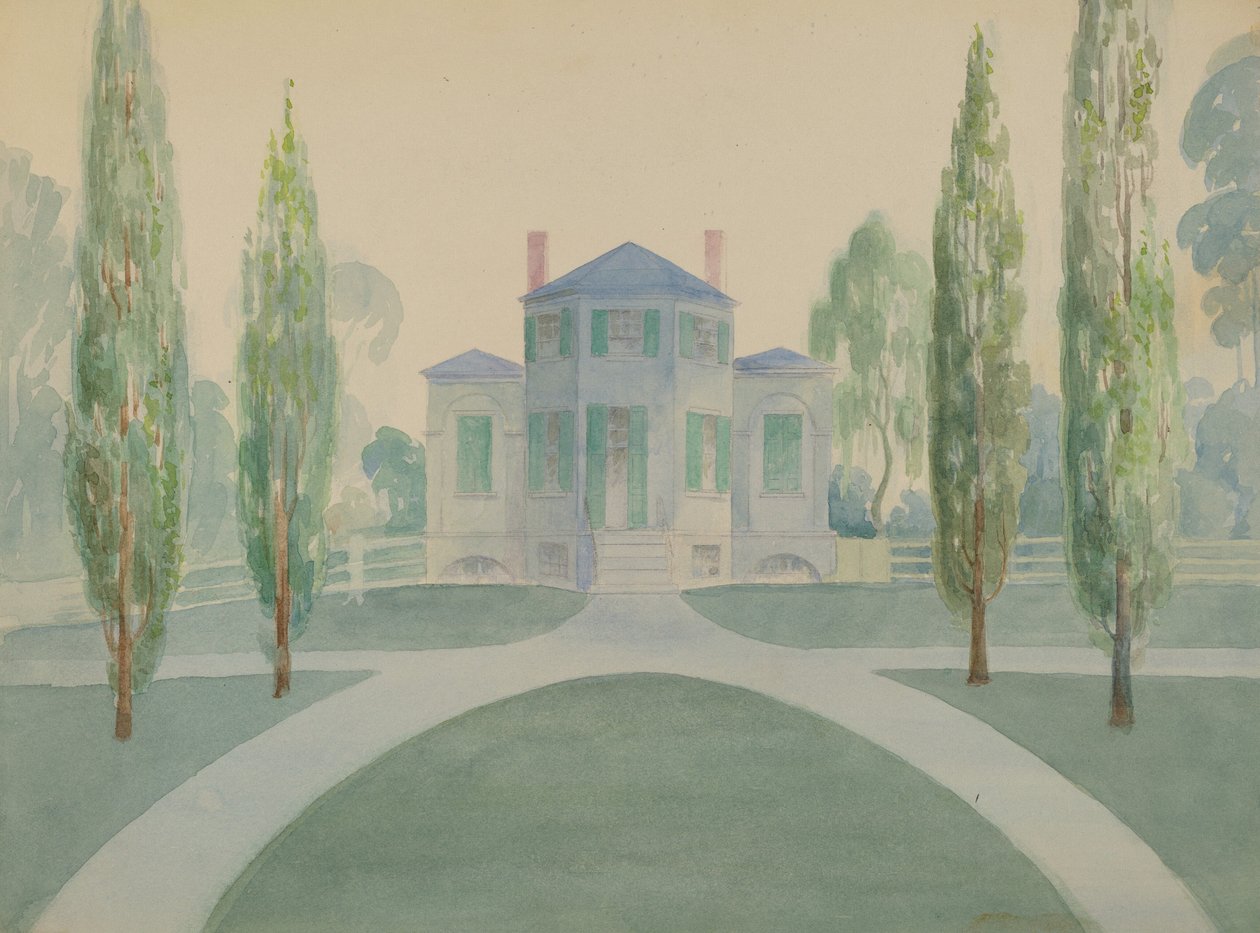 Casa de Benjamine C. Moore, c. 1936. de Gladys Cook