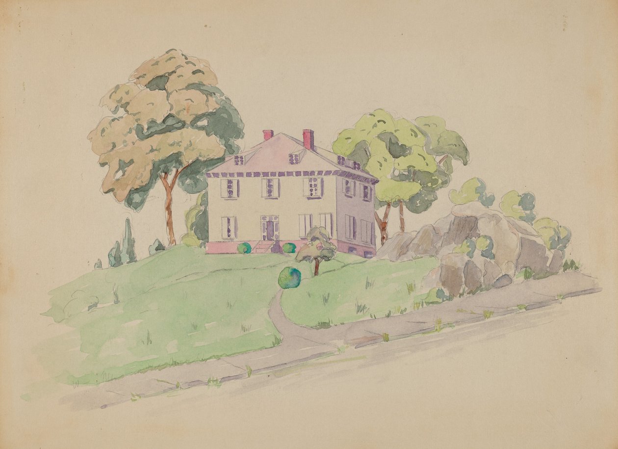 Lenrert Estate, c. 1936. de Gladys Cook