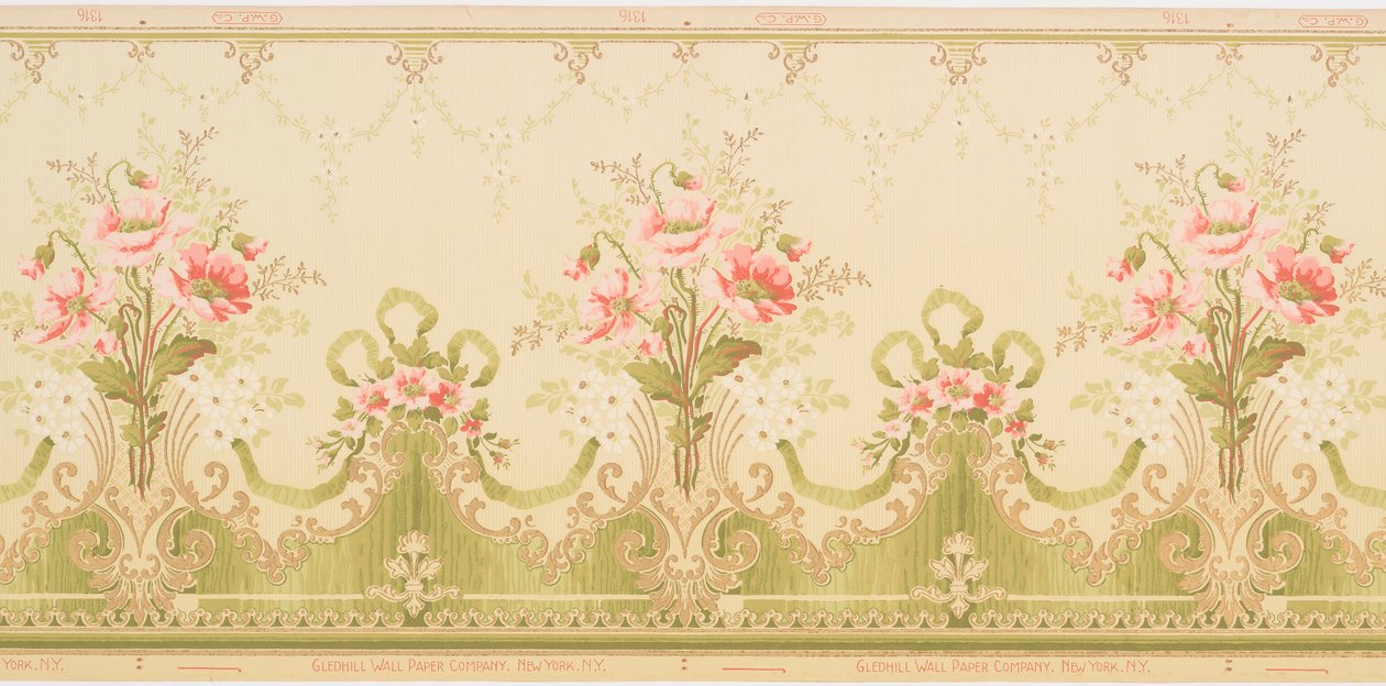 Frieze (EUA), 1900-15 de Gledhill Wall Paper Co.