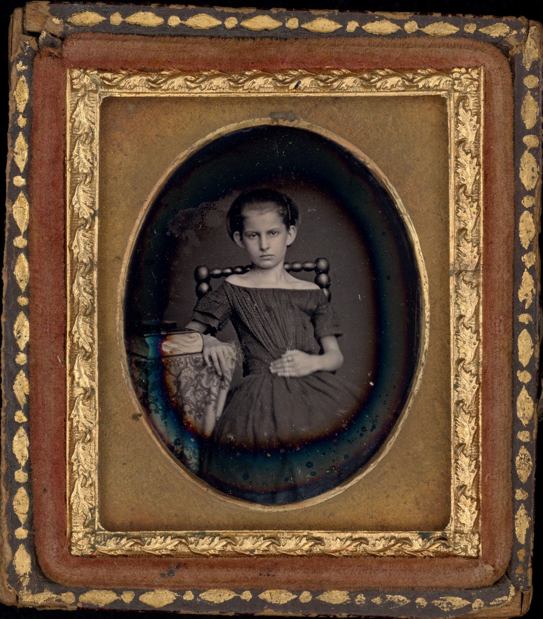 Retrato de uma rapariga,c. 1850 (foto) de Glenalvin J. Goodridge