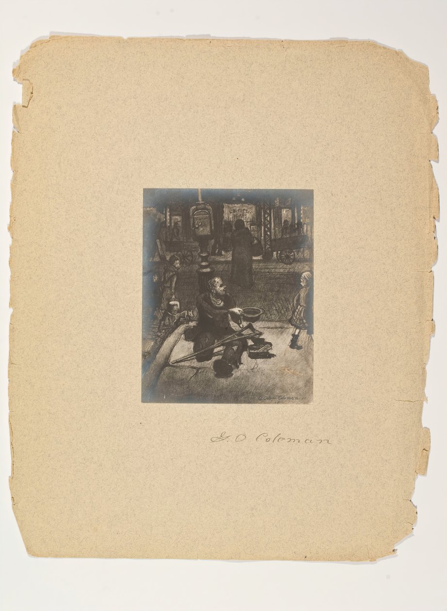Cenas da Vida do Povo, Portfólio Sem Título, 1905. de Glenn O Coleman