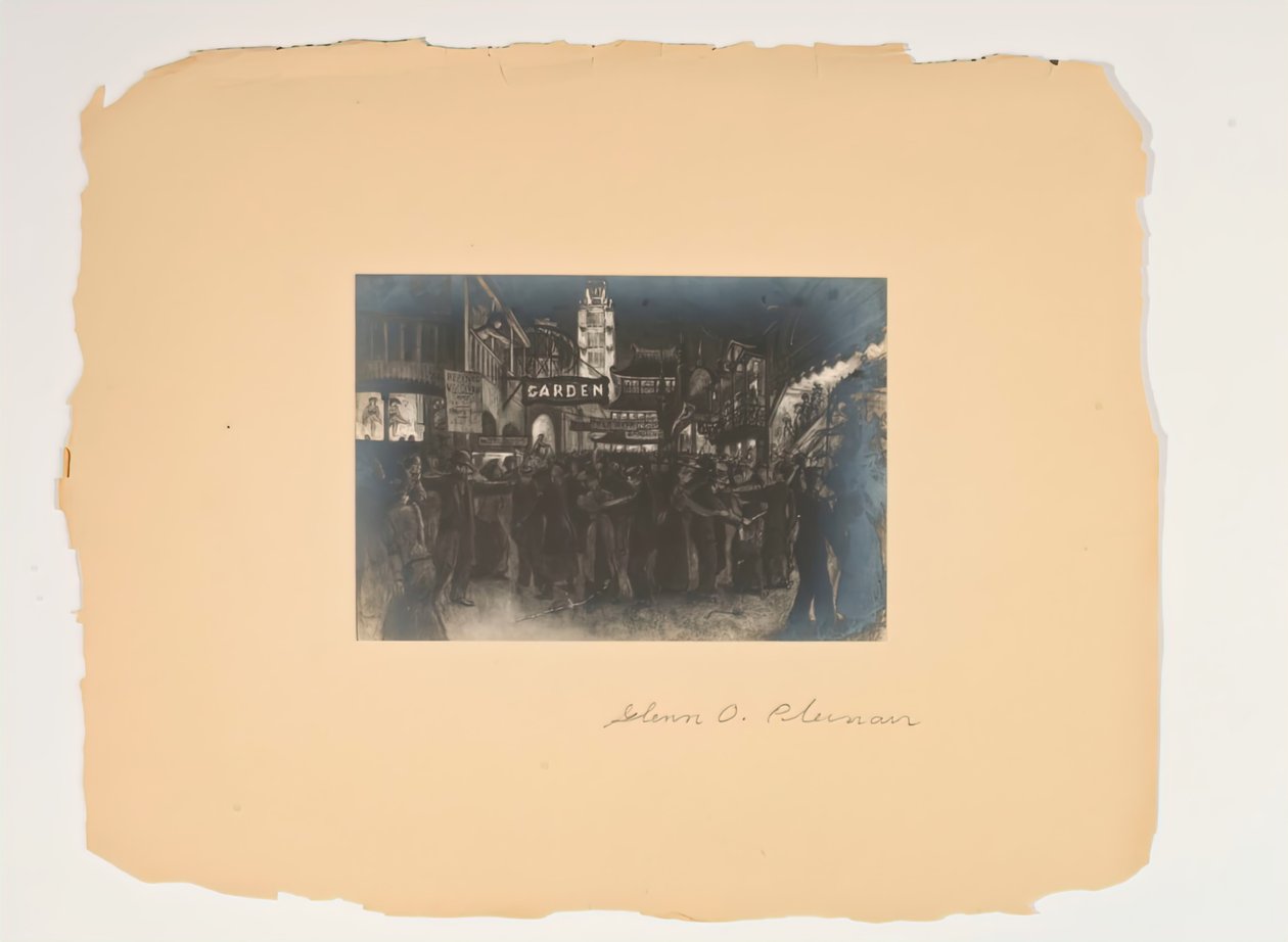 Cenas da Vida do Povo, Portfólio Sem Título, c. 1905-1906. de Glenn O Coleman