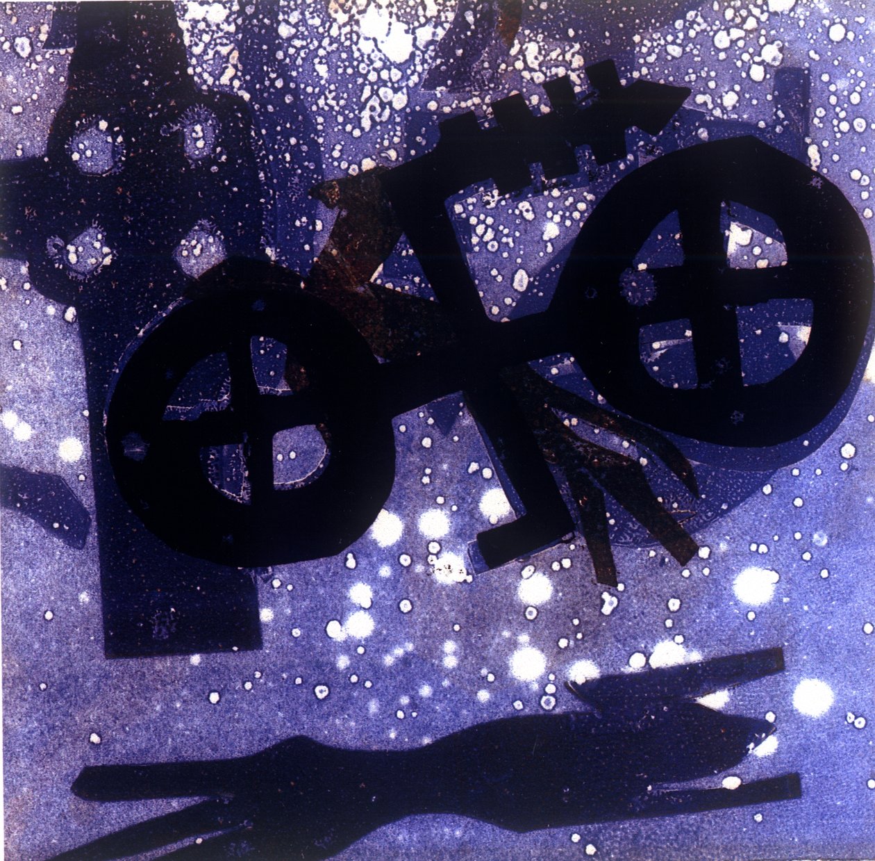 Meia-noite (impressão) de Gloria Wallington