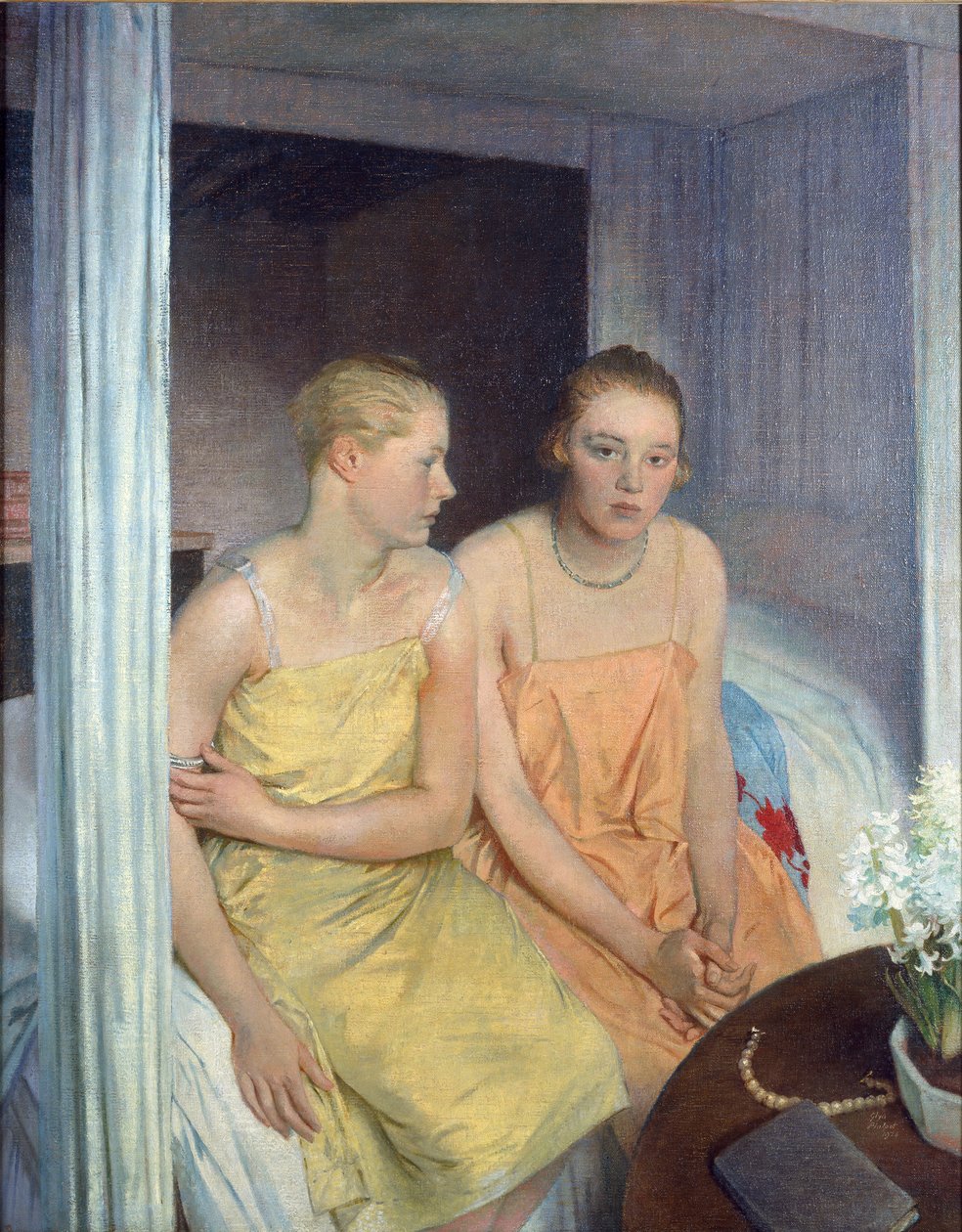 Gabrielle e Rosemary, 1828 de Glyn Warren Philpot