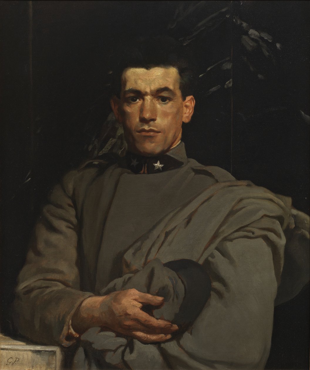 Soldado italiano nº 2, c.1918 (óleo sobre tela) de Glyn Warren Philpot
