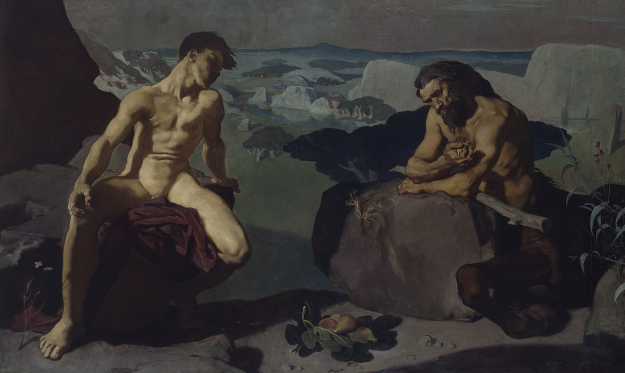 Melampus e o Centauro de Glyn Warren Philpot