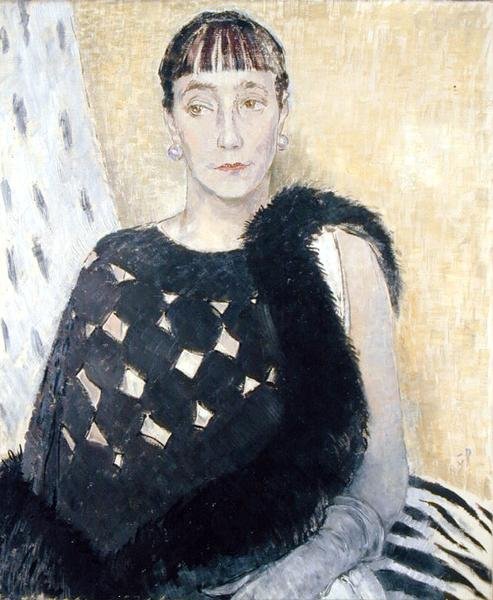 Sra. Clement Cross, a Irmã Mais Velha da Artista de Glyn Warren Philpot
