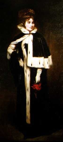 Retrato da Sra. Jean Ewing Fitzwilliam de Glyn Warren Philpot