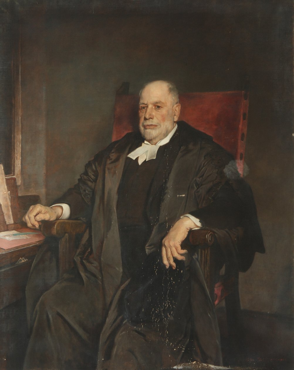 Sir Thomas Herbert Warren, presidente do Magdalen College de Glyn Warren Philpot