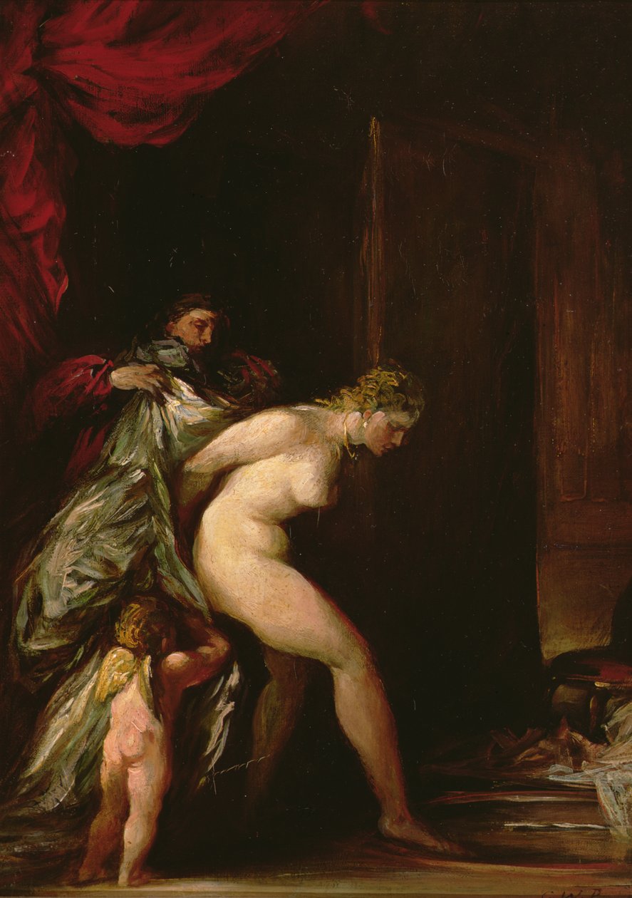 O Banho de Vénus (óleo sobre tela) de Glyn Warren Philpot