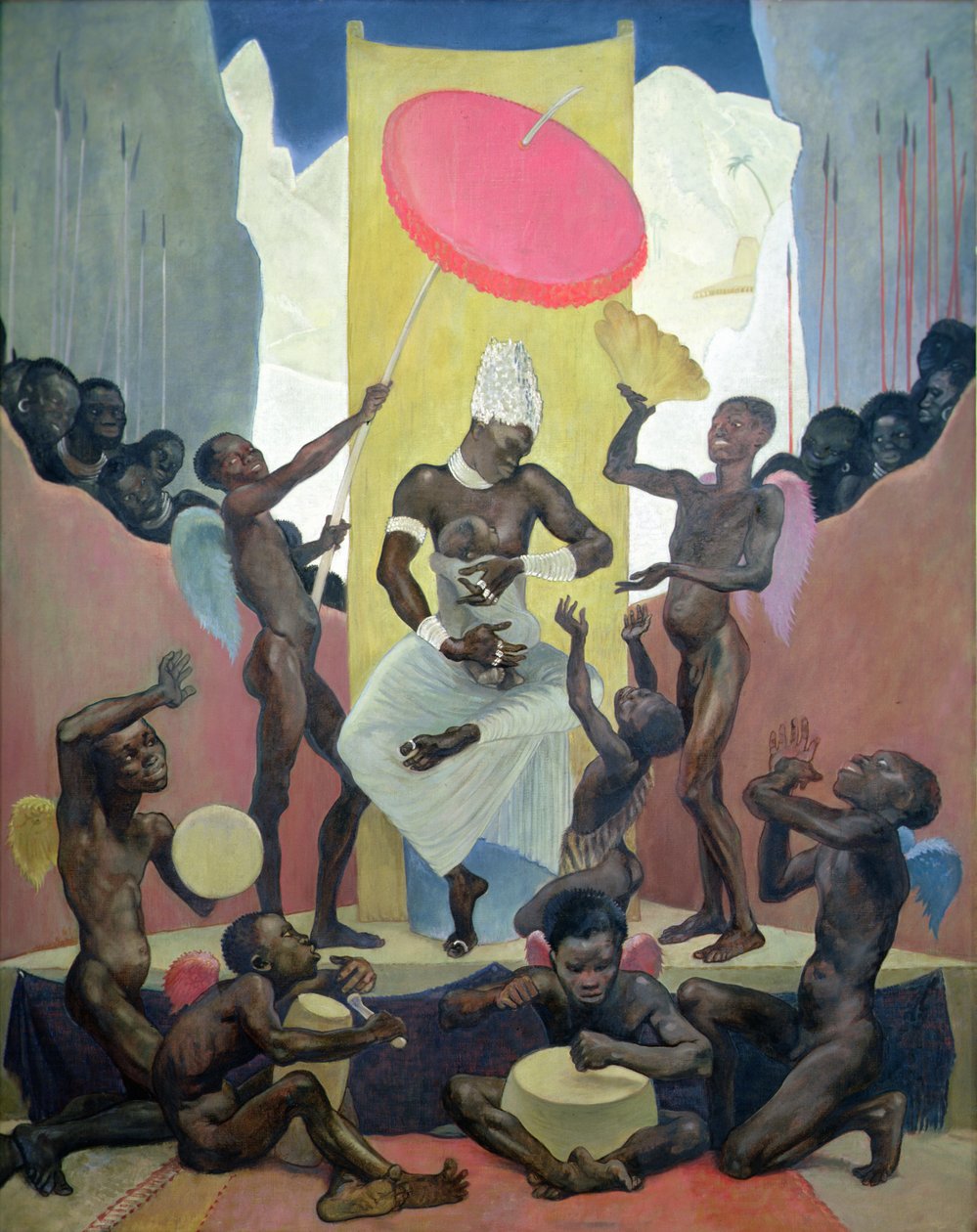 A Madona Negra de Glyn Warren Philpot