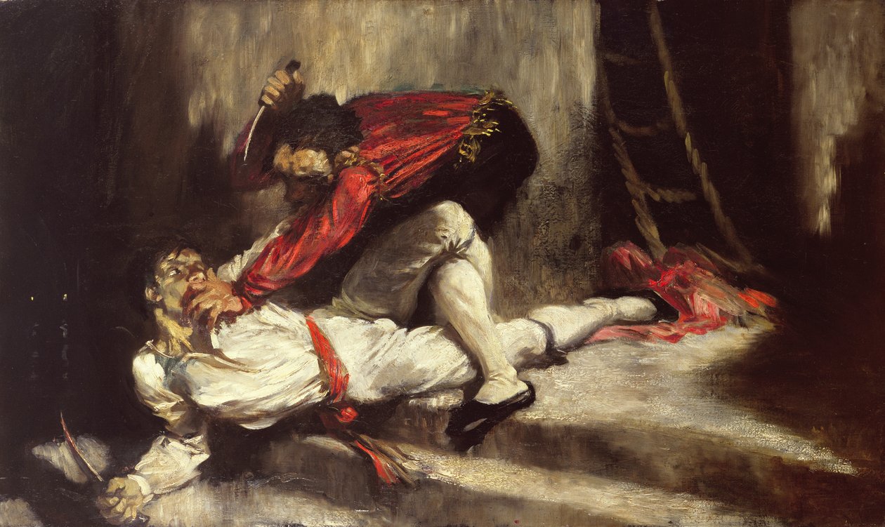 O golpe mortal de Glyn Warren Philpot