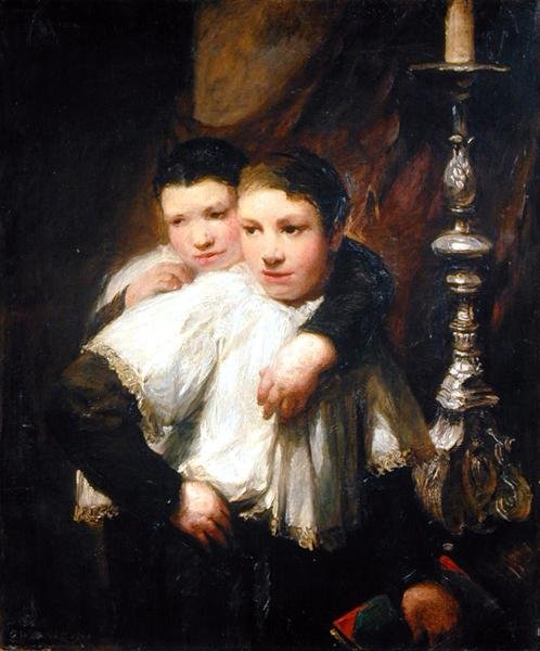 Os Pequenos Coristas de Glyn Warren Philpot