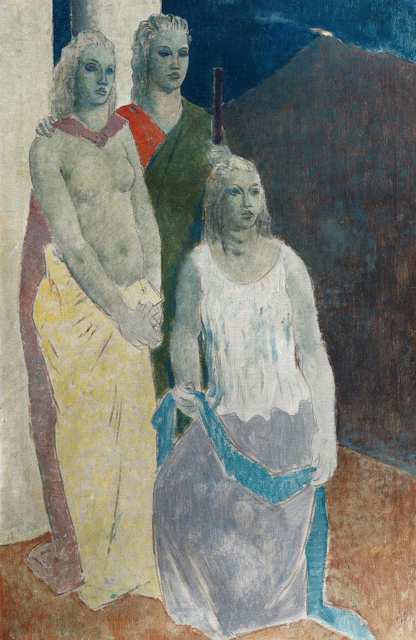 Três musas de Glyn Warren Philpot