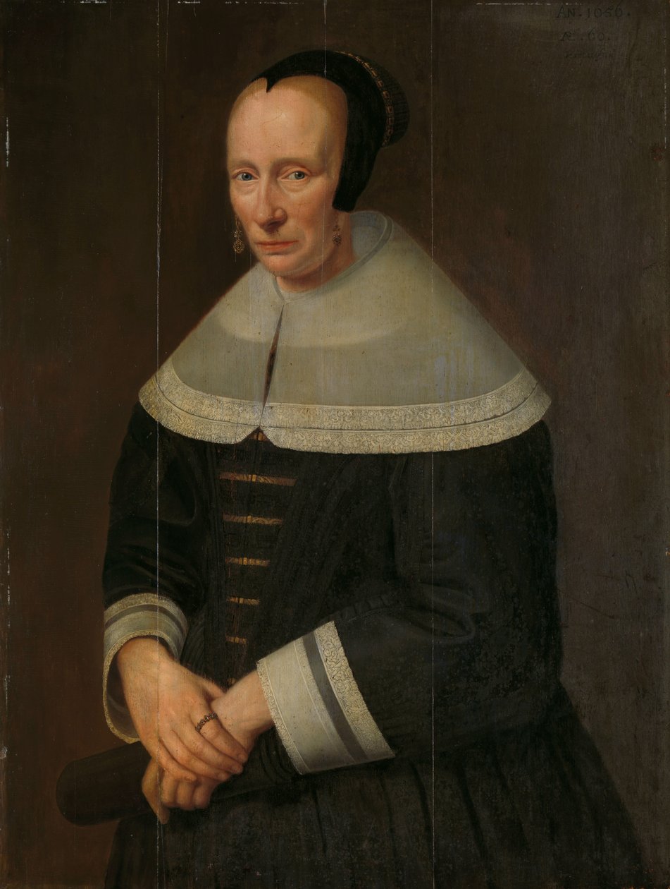 Retrato de uma mulher de Godaert Kamper