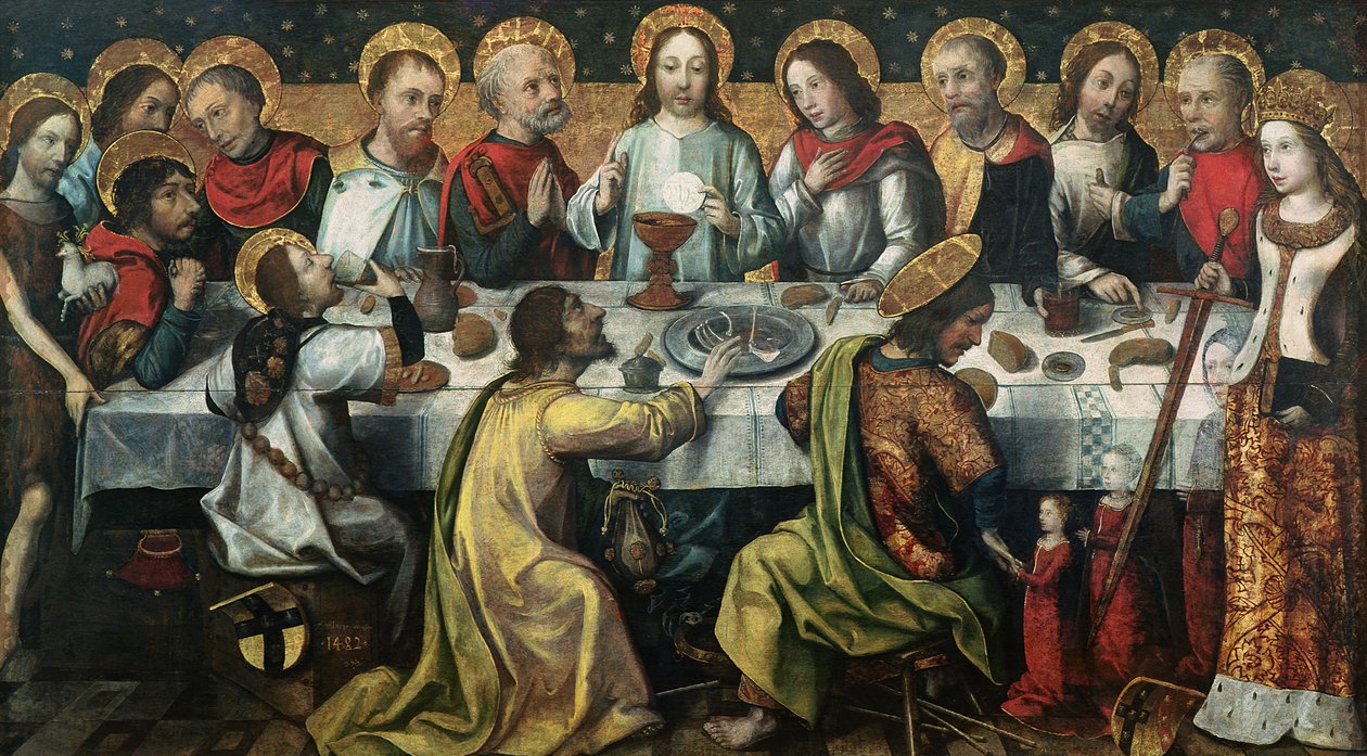 A Última Ceia, 1482 de Godefroy
