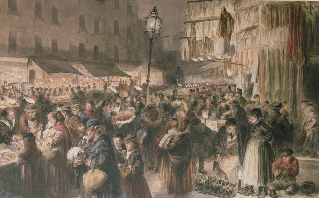Mercado de Lambeth de Godefroy Durand