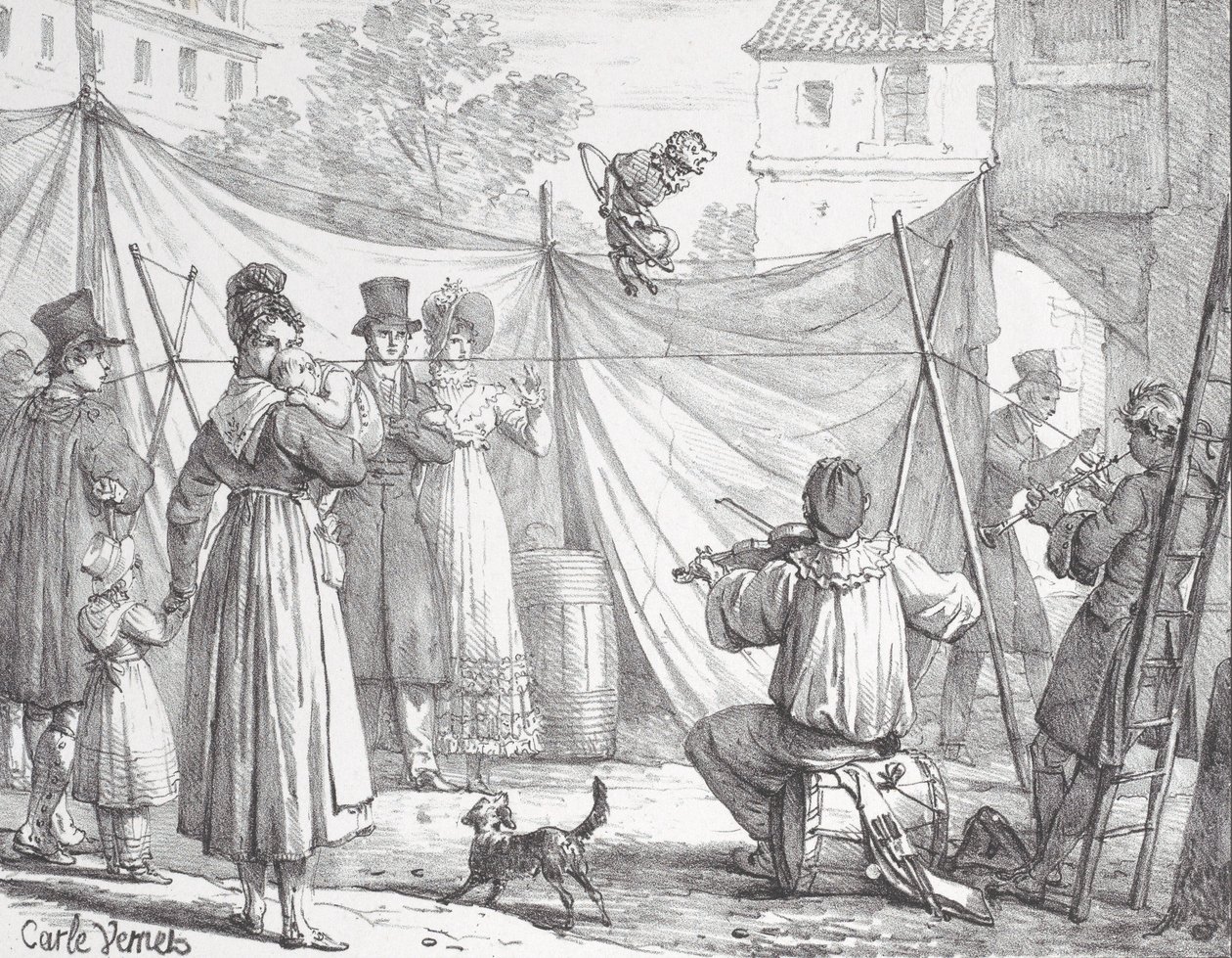 O Macaco e o Leopardo O Macaco, 1818. de Godefroy Engelmann