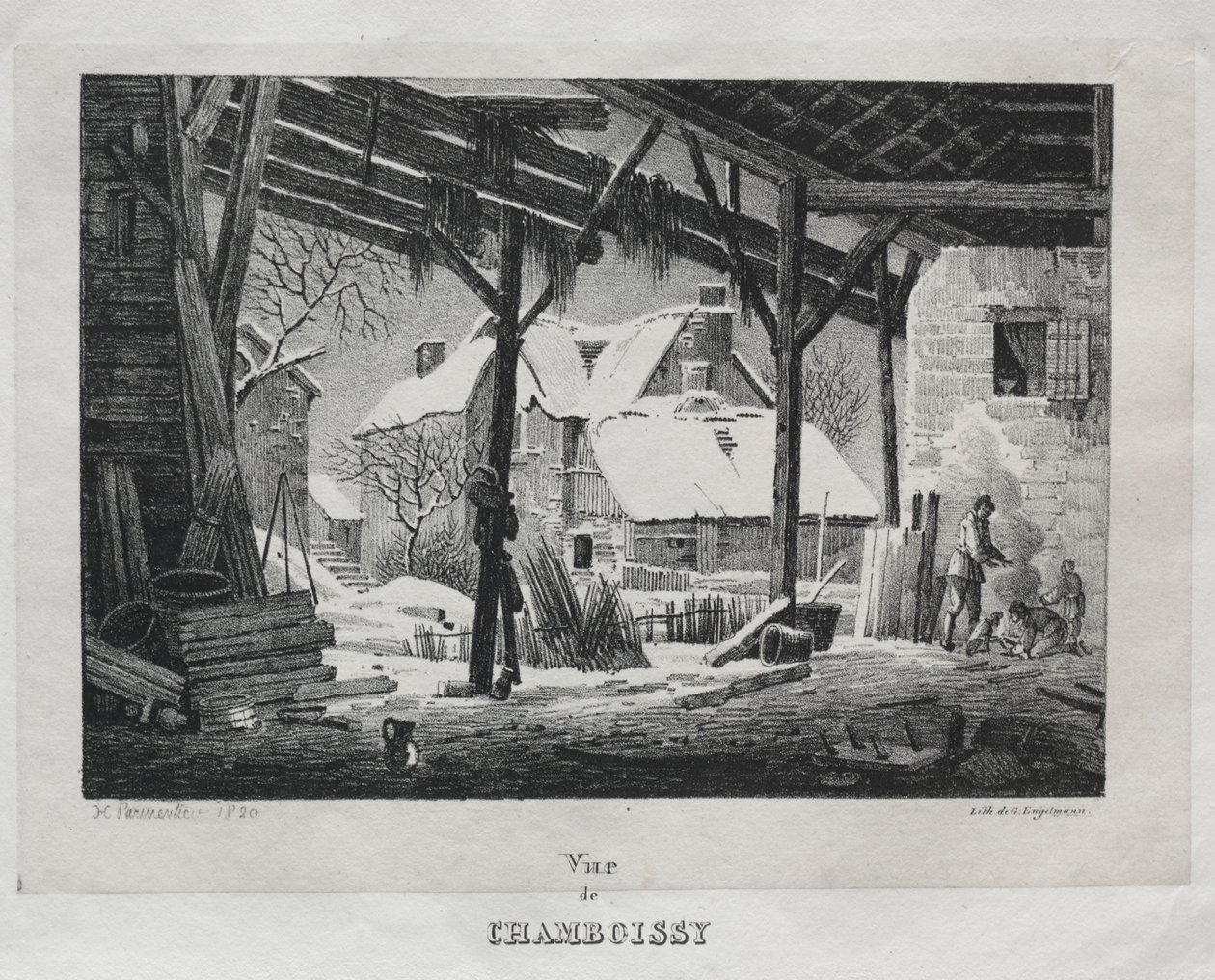 Vista de Chamboissy de Godefroy Engelmann