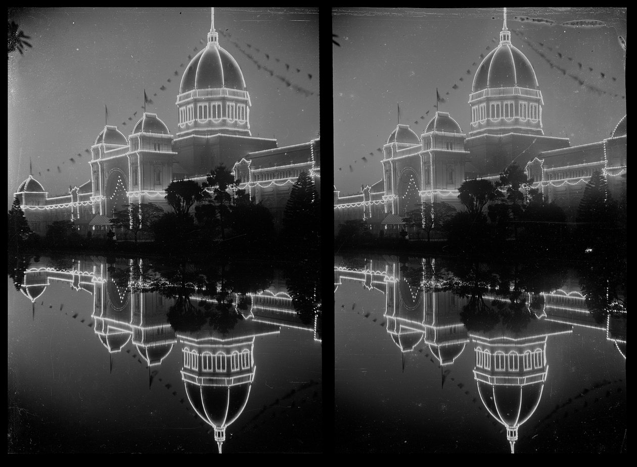 Celebrações da Federação, Edifício de Exposições Iluminado de Godfrey H Myers
