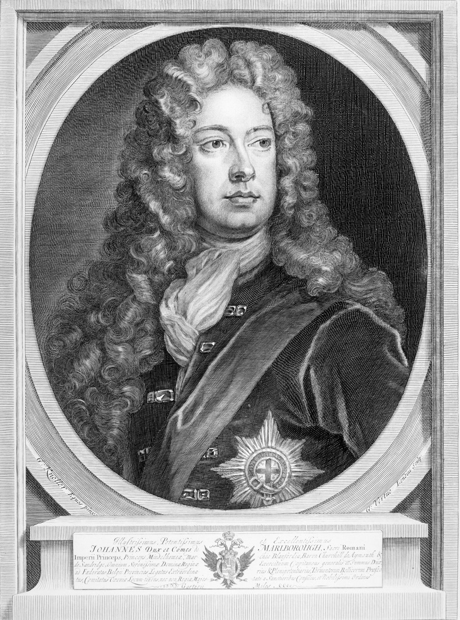 John Churchill (1650-1722) 1º duque de Marlborough, c.1700 de Godfrey Kneller