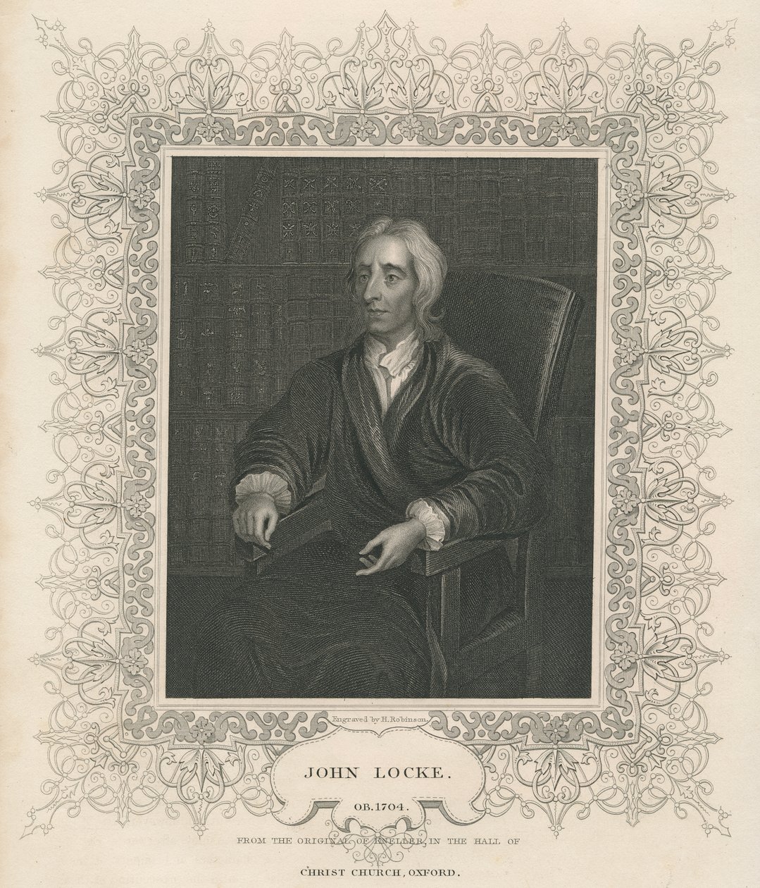 John Locke (1632-1704) de Godfrey Kneller